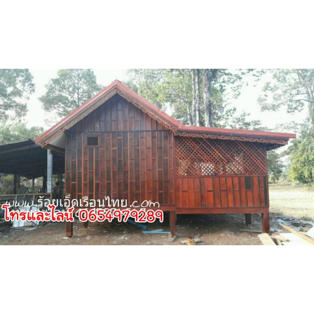 บ้านระเบียงข้างแบบที่23 ขนาดบ้าน 3×6.5 บ้านระเบียงข้างแบบที่23 ขนาดบ้าน 3×6.5